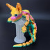 Игрушка подвижная Кот Сфинкс 3D с голубыми глазами /30х20х5см./, 36-503