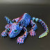Игрушка подвижная Кот Сфинкс 3D с голубыми глазами /30х20х5см./, 36-503