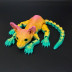 Игрушка подвижная Кот Сфинкс 3D с зелёными глазами /30х20х5см./, 36-504