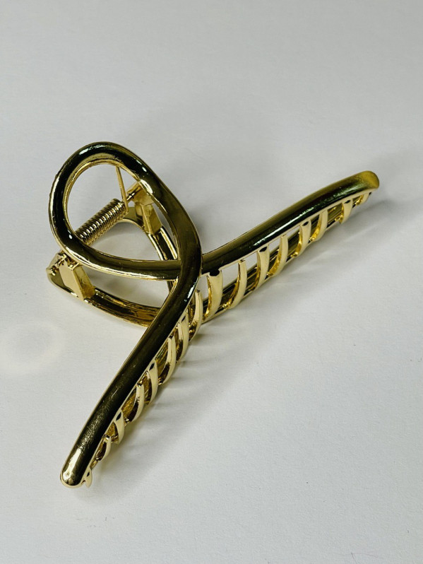 Краб для волос металлический /11,5х4,5см./, 27-789