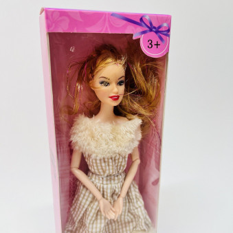 Игрушка «Кукла» на шарнирах, 29,5см., арт.34-85