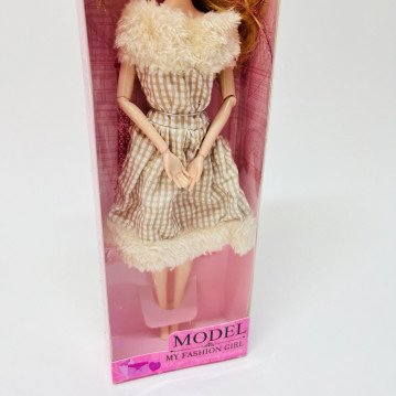 Игрушка «Кукла» на шарнирах, 29,5см., арт.34-85