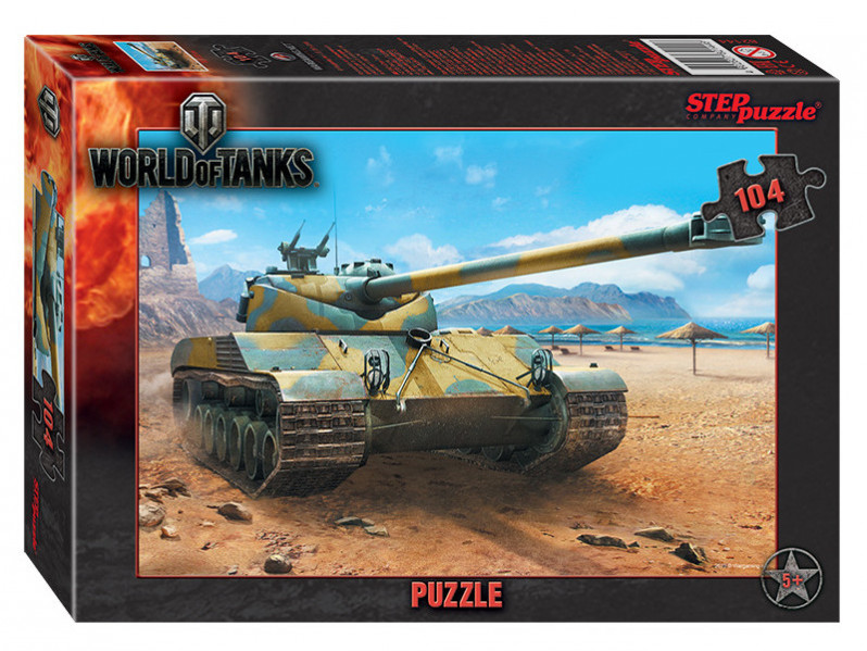 Пазл - Мозаика "puzzle" 104 "World of Tanks"