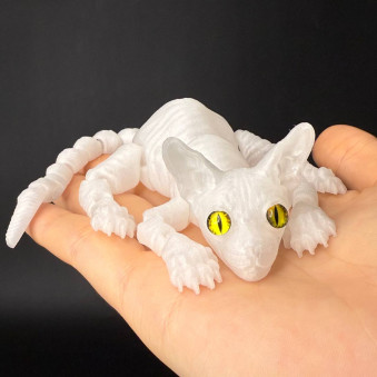 Игрушка подвижная Кот Сфинкс 3D /19х15х3,5см./, 36-301