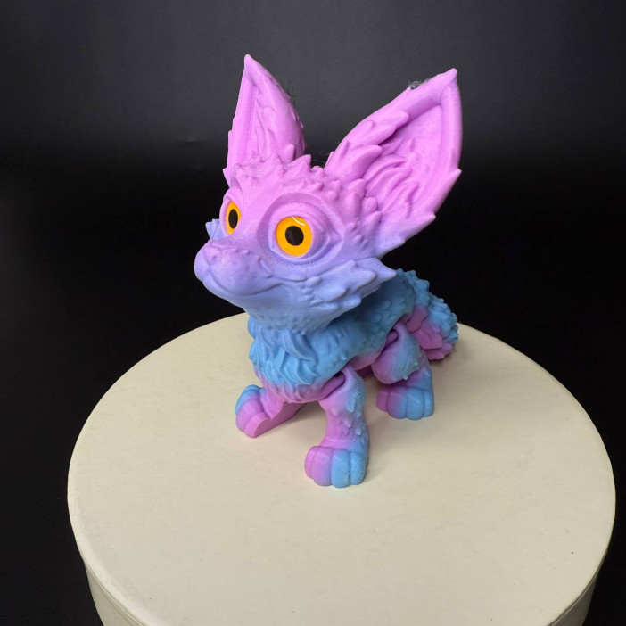 Игрушка подвижная Лис 3D /13,5х9,5х9,5см./, 37-432