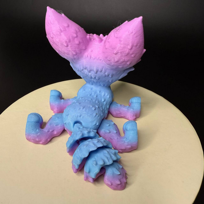 Игрушка подвижная Лис 3D /13,5х9,5х9,5см./, 37-432