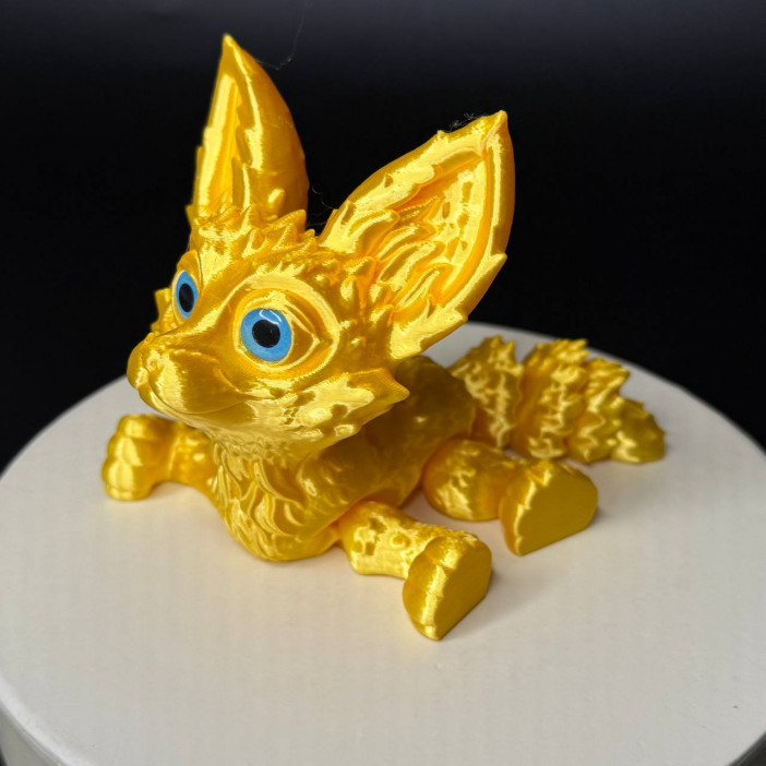 Игрушка подвижная Лис 3D /13,5х9,5х9,5см./, 37-432