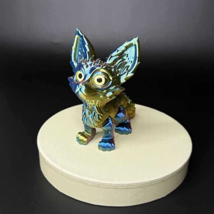 Игрушка подвижная Лис 3D /13,5х9,5х9,5см./, 37-432