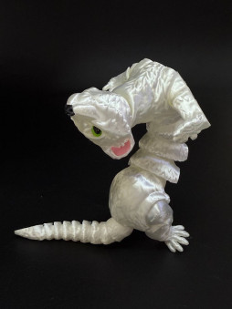 Игрушка подвижная Хорёк 3D белый светится в темноте /23х8,5х5см./,арт. 36-509