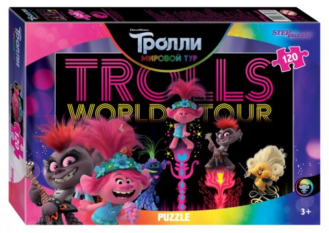 Пазл - Мозаика "puzzle" 120 "Trolls - 2" 