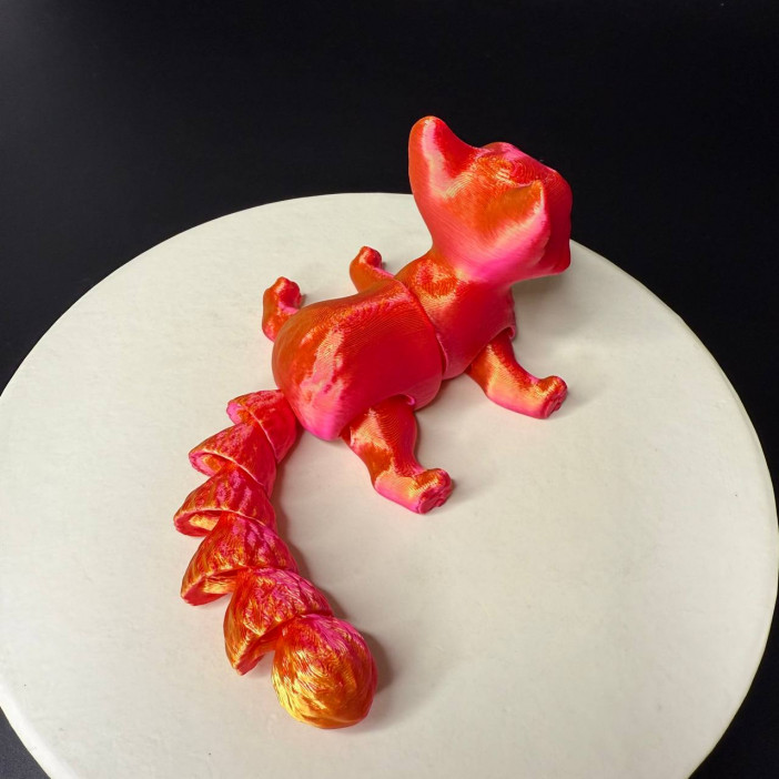 Игрушка подвижная Кот 3D /15х7х5см./, 37-433