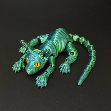 Игрушка подвижная Кот Сфинкс 3D /19х15х3,5см./, 36-508