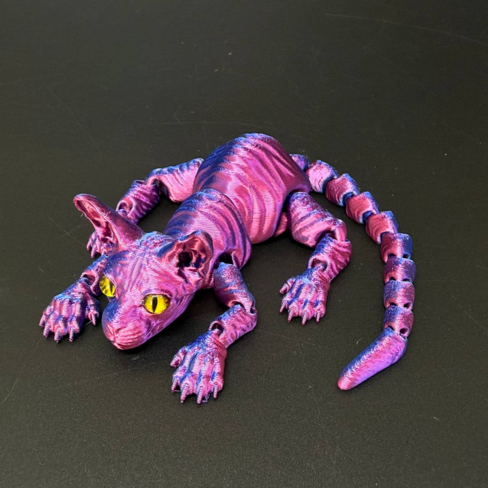 Игрушка подвижная Кот Сфинкс 3D  /19х15х3,5см./, 36-508
