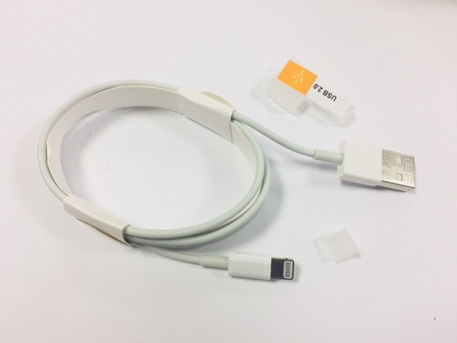 Кабель для зарядки USB2.0 для IOS /1м./, 12-161
